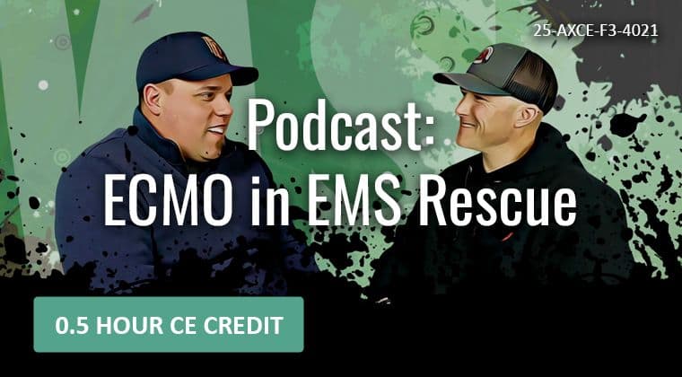 Emergence of ECMO in EMS Rescue